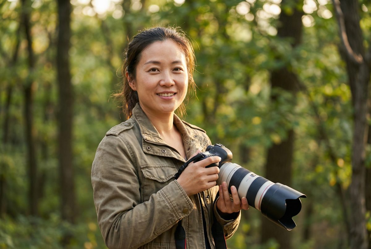 蘑菇视频动物写真专家 林志远 野生动物摄影师